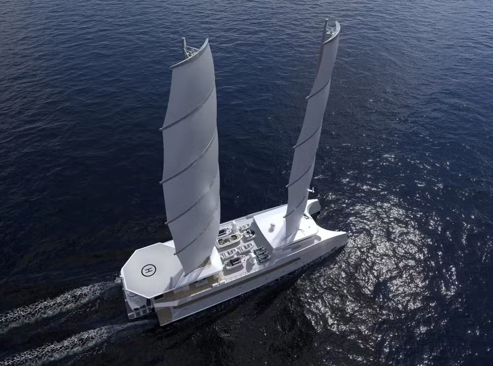 Echo Yachts inicia a construção do maior catamarã à vela do mundo